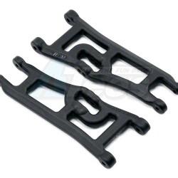 Traxxas Rustler Wide Front A-arms Black by RPM
