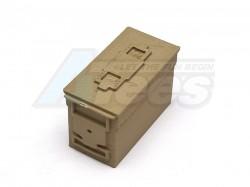 Miscellaneous All Scale Accessories - Tan Color Small Ammo Box  by Top-Shelf Hobby