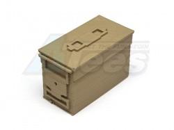 Miscellaneous All Scale Accessories - Tan Large Ammo Box by Top-Shelf Hobby