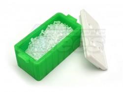 Miscellaneous All Scale Accessories - Cooler With Ice Green by Top-Shelf Hobby