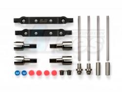 Tamiya TT-02 Type-S Steel Suspension Mount Set by Tamiya