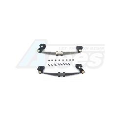 Miscellaneous All 1/14 Aluminum Scale Front Steel Leaf Spring Suspension System Package by Hercules Hobby