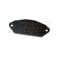 Vaterra K5 Blazer Ascender Graphite Transmission Plate - 1Pc Black by GPM Racing