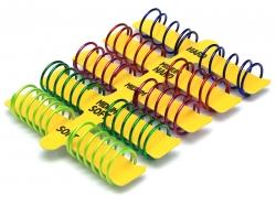 Miscellaneous All RC Shock Spring Set 5 Different Hardness - 10 pcs by Team Raffee Co.