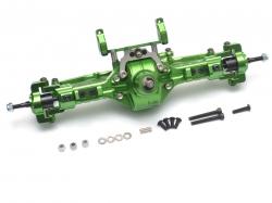 Axial SCX10 Complete Assembled Aluminum Front Axle - 1 Set Green [RECON G6 The Fix Certified] by Boom Racing