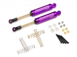 Miscellaneous All Boomerang™ Type I Aluminum Internal Shocks Set 120MM (2) Purple [OFFICIAL RECON G6 SHOCKS] by Boom Racing