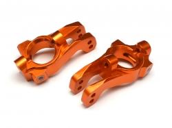 HPI Apache Aluminum Front C-Hub - 1 Pair Orange by Boom Racing