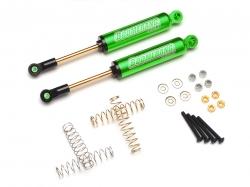 Miscellaneous All Boomerang™ Type I Aluminum Internal Shocks Set 120MM (2) Green [OFFICIAL RECON G6 SHOCKS] by Boom Racing