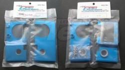 Tamiya TLT-1 Rock Buster Aluminum Center Housing With Graphite Plt Comp - 1 Set Blue by GPM Racing
