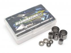 3Racing Sakura D4 AWD High Performance Full Ball Bearings Set Rubber Sealed (20 Total) by Boom Racing