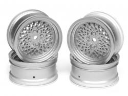 Miscellaneous All 1:10 Scale Wheel (4 pcs) Retro Style (6mm offset) by Team Raffee Co.