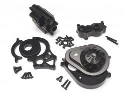 Axial Yeti Axial Yeti Performance Combo Package B With Tool Box (Motor Mount,Transmission Spur Gear Cover Set,Transmission Case) Black by Boom Racing