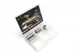 Tamiya M1025 Hummer High Performance Full Ball Bearings Set Rubber Sealed  (22 Total) by Boom Racing