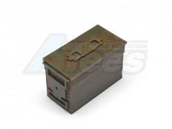 Miscellaneous All Scale Accessories - Weathered Large Ammo Box by Top-Shelf Hobby