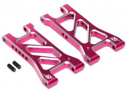 3Racing Sakura D4 AWD Aluminum Rear Lower Suspension for Sakura D4 Rear & AWD Pink by Boom Racing