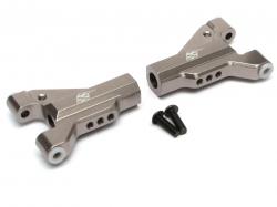 3Racing Sakura D4 AWD Aluminum Y Shape Front Lower Suspenion for Sakura D4 Rear & AWD Gun Metal by Boom Racing