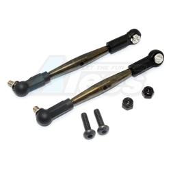 Team Losi Mini 8IGHT-T Truggy Spring Steel Front Upper Tie Rod With Plastic Ends - 1Pr Set by GPM Racing