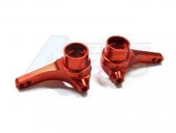 Tamiya WR02 Aluminum Front Knuckle Arms 1 Pair Set Orange by GPM Racing