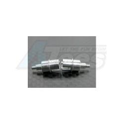 XMods Evolution Touring Alum Rear Wheel Shaft - 1 Pair Silver by GPM Racing