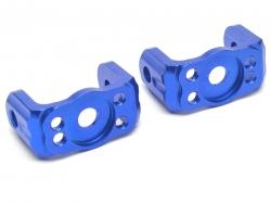 Gmade Sawback Aluminum C Hub Carrier - 1 Pair Blue by Boom Racing