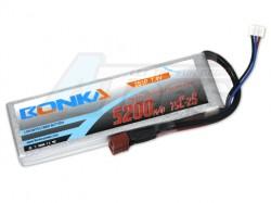 Miscellaneous All Bonka Power 5200mAh 2S 75C / 150C Wit T-Plugs by Bonka Power