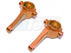 HPI E-Firestorm 10T / Flux Aluminium Front Knuckle Arm - 1Pair Orange by GPM Racing