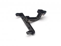 Axial SCX10 Alloy Adjustable Tow Hitch - 1 Pc Black by Boom Racing