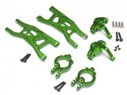 Axial Yeti Axial Yeti Performance Combo Package A With Tool Box (Steering Knuckle,Front Steering Knuckle Caster Blocks,Front Control Arms Set) Green by Boom Racing 