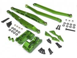 Axial Yeti Axial Yeti Performance Combo Package C With Tool Box (Rear 4 Link Mounts,Rear Upper Links,Rear Lower Links,Rear Multi Shock Mount) Green by Boom Racing
