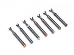 Miscellaneous All Turnbuckle Wrench Set with Carbon Fiber Handle (7) by Team Raffee Co.