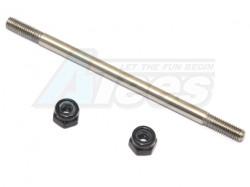 Kyosho Motorcycle Aluminium Rear Wheel Shaft - 1Pc Set by GPM Racing