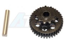 Kyosho Motorcycle Steel Middle Gear - 1Pc Black by GPM Racing