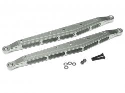 Axial Yeti XL Aluminum Rear Lower Links (2) Silver by Team Raffee Co.