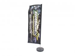 Miscellaneous All Scale Accessories - Boom Racing Banner Flag 30x8.5cm by Boom Racing