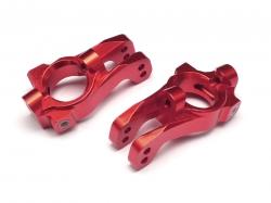 HPI Apache Aluminum Front C-Hub - 1 Pair Red by Boom Racing