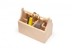 Miscellaneous All Scale Accessories Wooden Toolbox by Team Raffee Co.