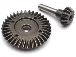 Axial Yeti Heavy Duty Bevel Helical Gear Set - 36T/14T Overdrive For All 1/10 Axial Trucks by Boom Racing