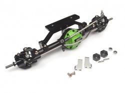 Miscellaneous All Complete Assembled Scale PHAT™ Front Axle for TF2 / G2 D90/D110 Green by Boom Racing