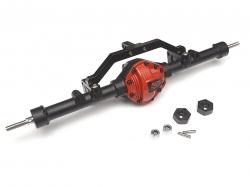 Miscellaneous All Complete Assembled Scale PHAT™ Rear Axle for TF2 / G2 D90/D110 Red by Boom Racing