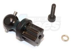 Axial Yeti XL Steel#45 Center Drive Shaft Coupler - 1Pc Set Black by GPM Racing