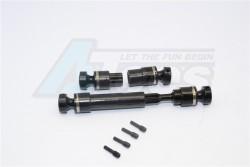 Traxxas 1/16 Mini E-Revo Steel Main Shaft - 1Pair Set Black by GPM Racing