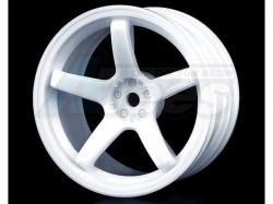 Miscellaneous All 5 Spokes Wheel (+5) (4) White by MST