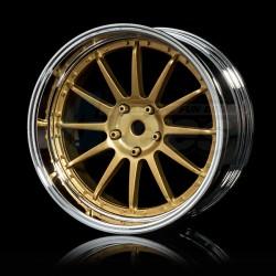 Miscellaneous All 21 Offset Changeable Wheel Set (4) Gold by MST