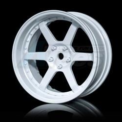 Miscellaneous All 106 Offset Changeable Wheel Set (4) White by MST
