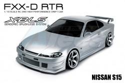 MST FXX-D FXX-D 1/10 Scale 2WD RTR Electric Drift Car (2.4G) (Brushless) Nissan S15 Silver by MST