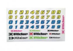 X-Rider SATURN Figure Sticker by X-Rider