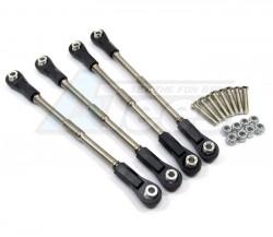 HPI Savage 21 Titanium Complete Tie Rod Set - 2 Pairs by GPM Racing