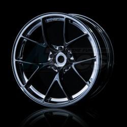 Miscellaneous All RID Wheel (+5) (4) Silver Black by MST