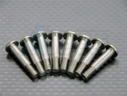 HPI Savage 21 Titanium King Pin For GPM Option CHUB - 8 Pcs by GPM Racing