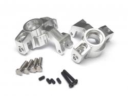 Axial Yeti XL Aluminum Steering Knuckle Set (2) Silver by Team Raffee Co.